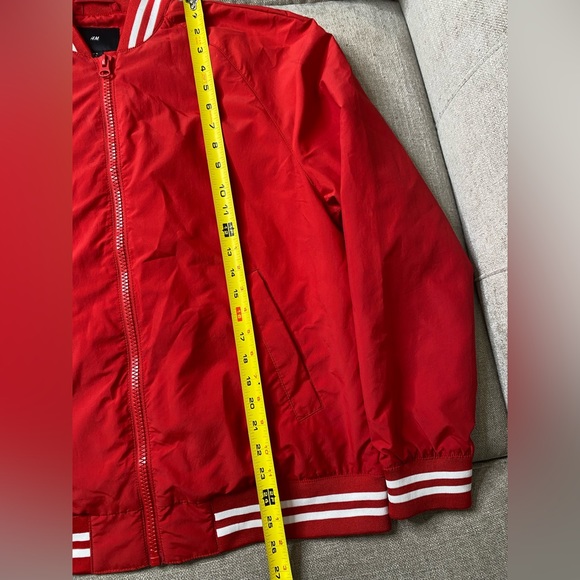 H&M MENS RED JACKET SIZE M - Picture 12 of 13